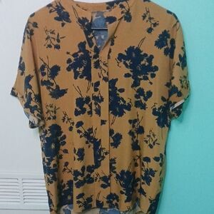 Floral Print Women's Top